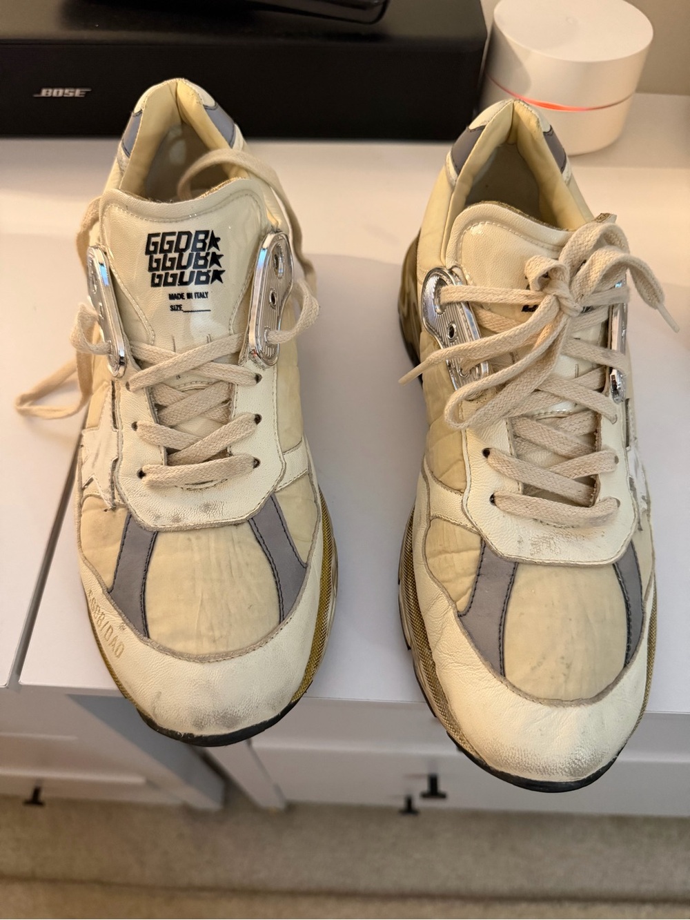 Golden Goose Off-White Dad-Star women 41 IT(10-11)/men size 8-8.5.
